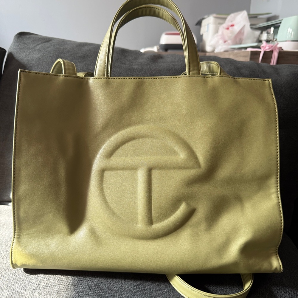 Telfar Olive Green Tote Bag
